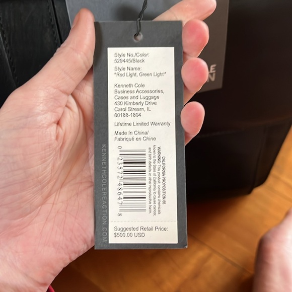 Kenneth Cole Reaction Briefcase - Picture 9 of 17